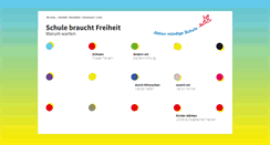 Desktop Screenshot of freie-schule.de
